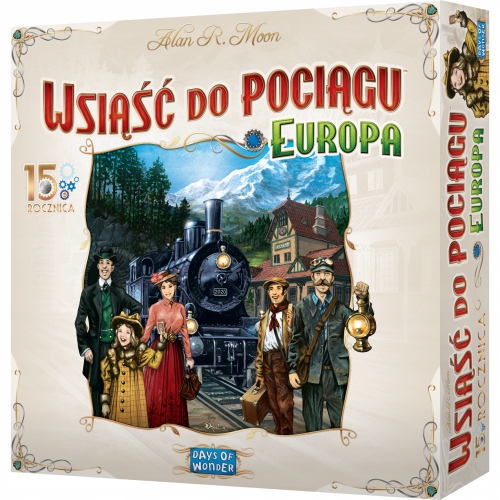 Ticket to Ride: Spoločenská hra Rebel k 15. výročiu Európy